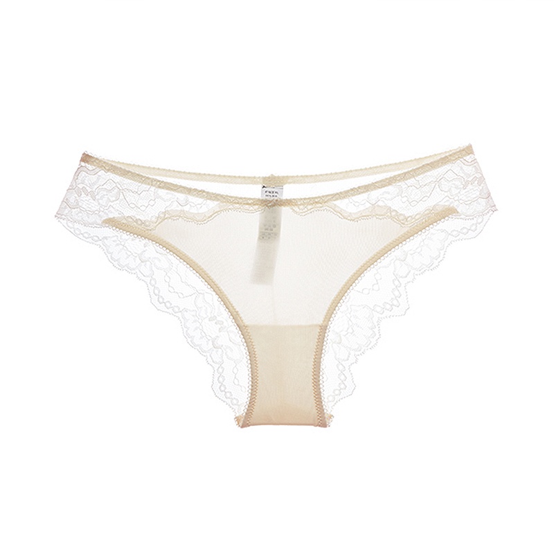 Quần lót VARSBABY N094 lưng thấp phối ren siêu mỏng thông thoáng thời trang size S-XL