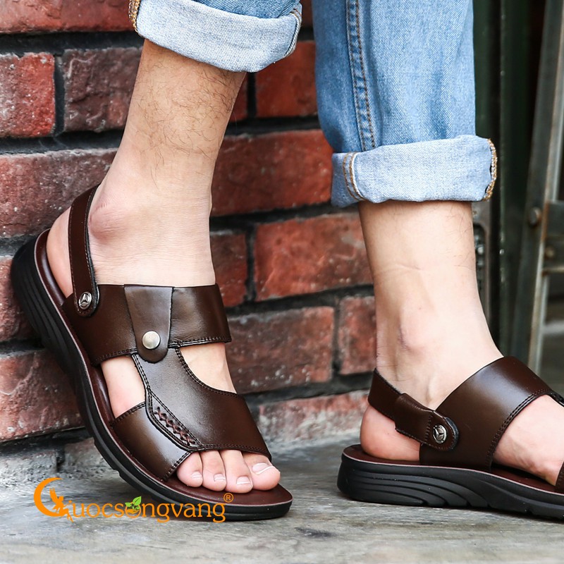 Dép Sandal nam đế EVA quai hậu GLD021 Cuocsongvang