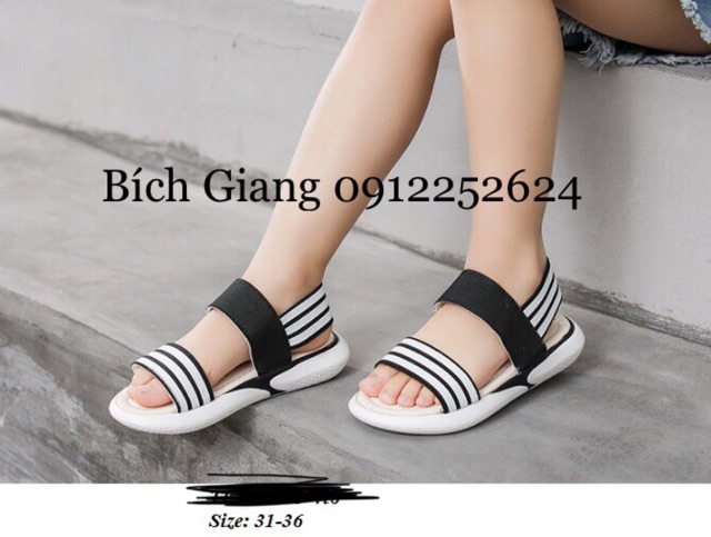 Dép quai hậu trẻ em quai chun