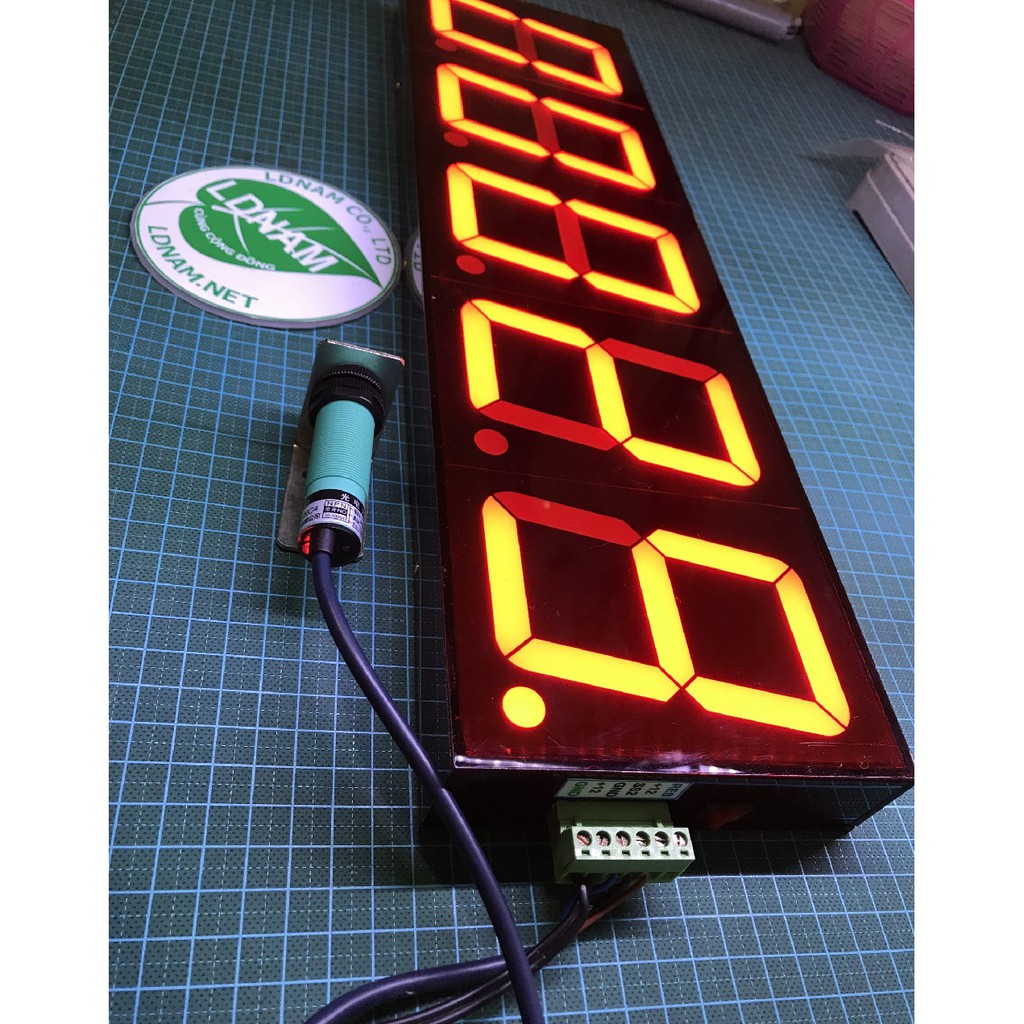 Bộ đếm sản phẩm kết nối wifi LDNam hiển thị 5 số đếm | BigBuy360 - bigbuy360.vn