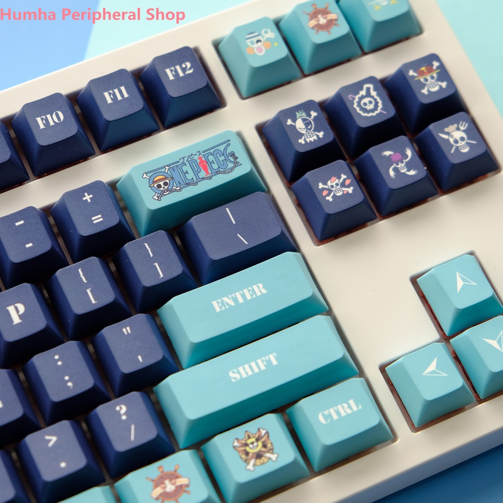 Humha Nắp Bàn Phím Cơ Chất Liệu PBT Nhuộm Màu Họa Tiết Cherry profile Cá Tính
