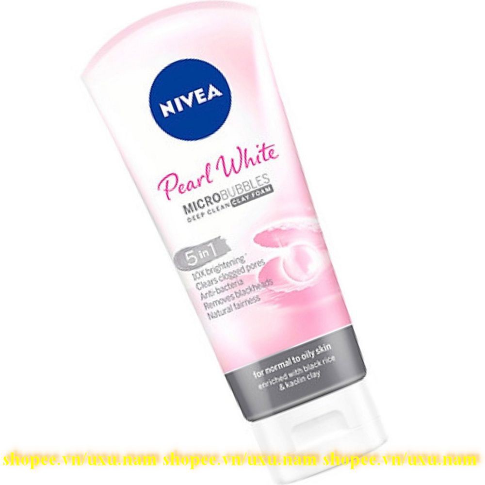 Sữa Rửa Mặt Nữ 100G Nivea Bùn Khoáng Ngừa Mụn Chính Hãng.