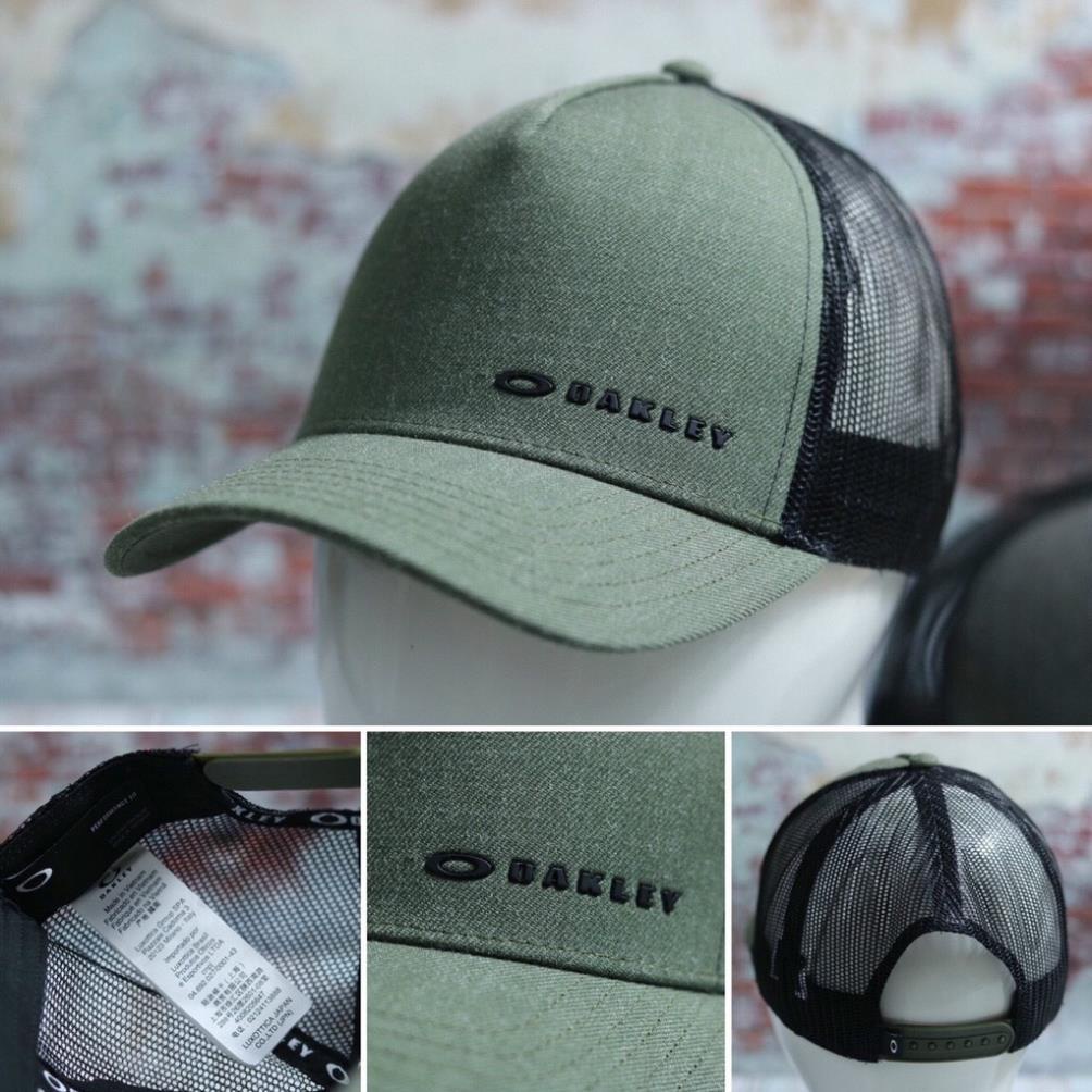 Mũ lưỡi trai  Oakley chính hãng, 100% cotton cao cấp. Form lưới thể thao thoáng mát, năng động, đa dạng màu sắc