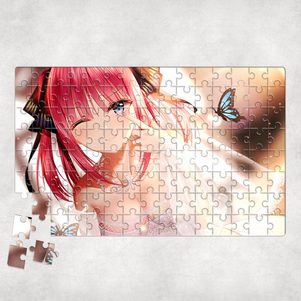 Tranh ghép hình THE QUINTESSENTIAL QUINTUPLETS - Mẫu 1 - Nhận in theo yêu cầu