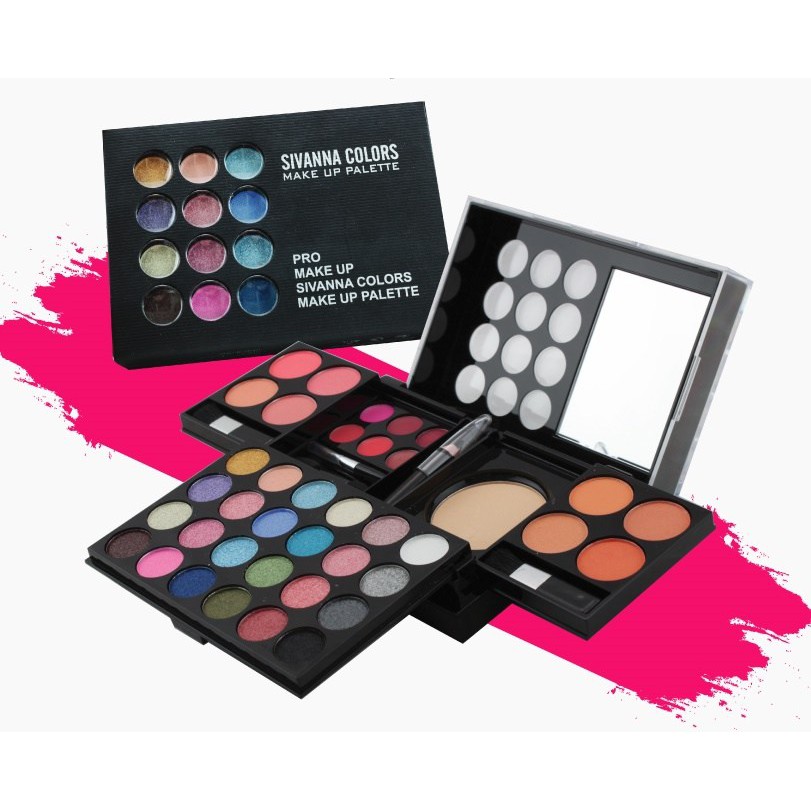 Set trang điểm Sivanna Colors Pro Make Up Palette