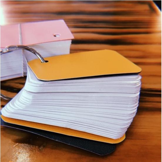 [XẢ KHO] FLASHCARD TRẮNG HỌC TIẾNG ANH, NHẬT, HÀN, TRUNG