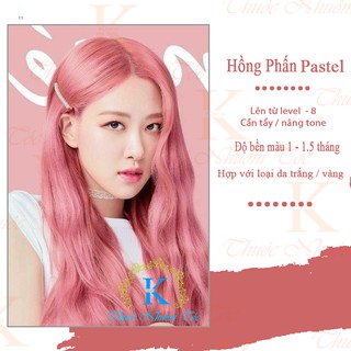 Thuốc nhuộm tóc HỒNG PASTEL Chenglovehairs, Chengloveshair, Chengloveshairs, Chenglovehair