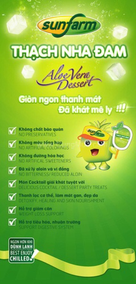 [Mã 267FMCGSALE giảm 8% đơn 500K] 💧THẠCH NHA ĐAM SUNFARM 💦 | BigBuy360 - bigbuy360.vn