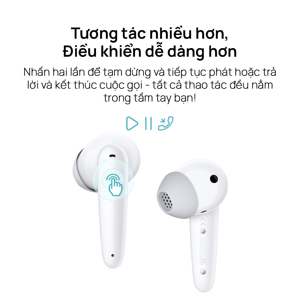 Tai nghe HUAWEI FreeBuds SE | Chất Âm Trong Trẻo | 24 Giờ Phát Nhạc