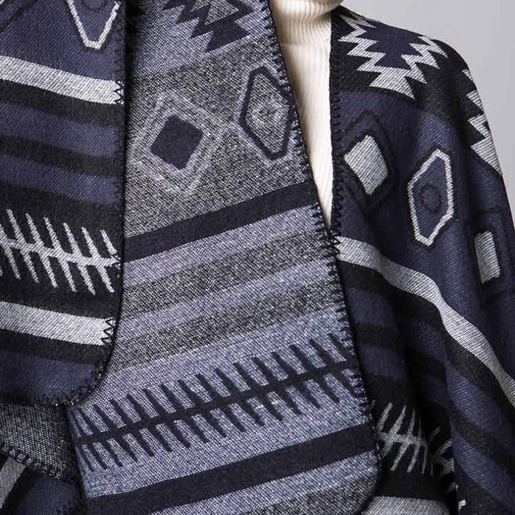 [spot] [khoác choàng tua rua lớn] Áo khoác cardigan dày ấm áp hai cách sử dụng thời trang Châu Âu và Mỹ cho nữ [Hanchao life]
 | BigBuy360 - bigbuy360.vn