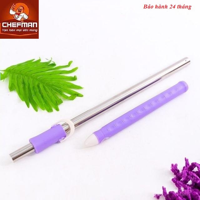 Cây lau nhà Chefman bàn xoay Inox