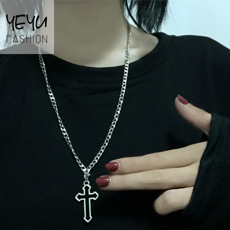 Vòng Cổ Mặt Thánh Giá Phong Cách Harajuku Nhật Hàn Cá Tính
