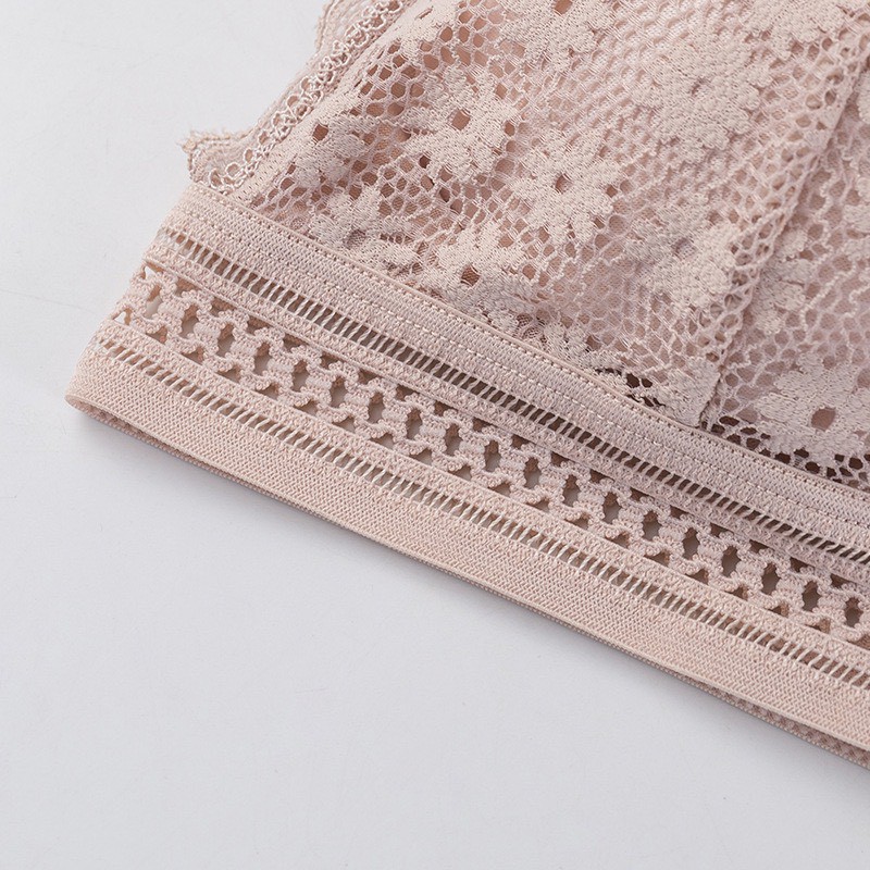 Áo Lót Nữ Không Gọng Ren Cao Cấp Nâng Ngực - Áo Bra Ren Hoa nâng vòng một gợi cảm sexy mẫu 7338 | BigBuy360 - bigbuy360.vn