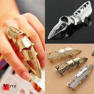 Nhẫn Móng Vuốt Màu Vàng Bạc