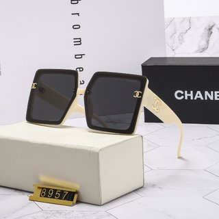 ! Kính Râm Oversized Chanel! Kính Mát Vuông Thời Trang Cho Nam