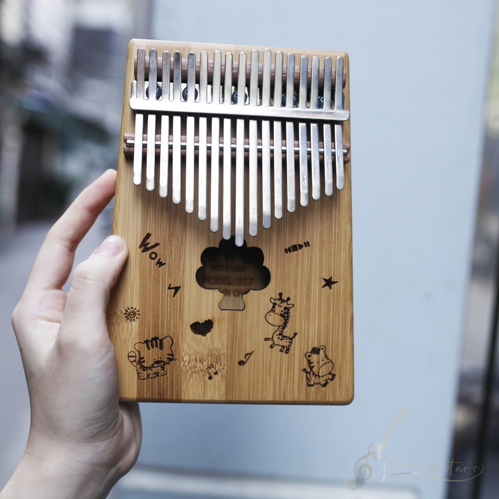 Đàn Kalimba BWS 17 Phím B17 Chính Hãng Tặng Full Phụ Kiện