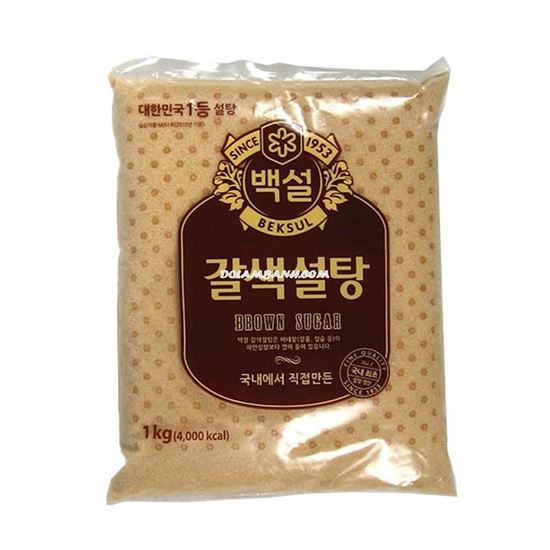 Đường nâu/đen Beksul Hàn Quốc 1kg