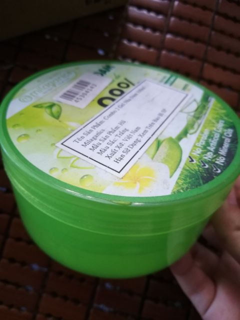 Gel Nha Đam Tươi Mát Làn Da Milaganics (300ml/Hộp)