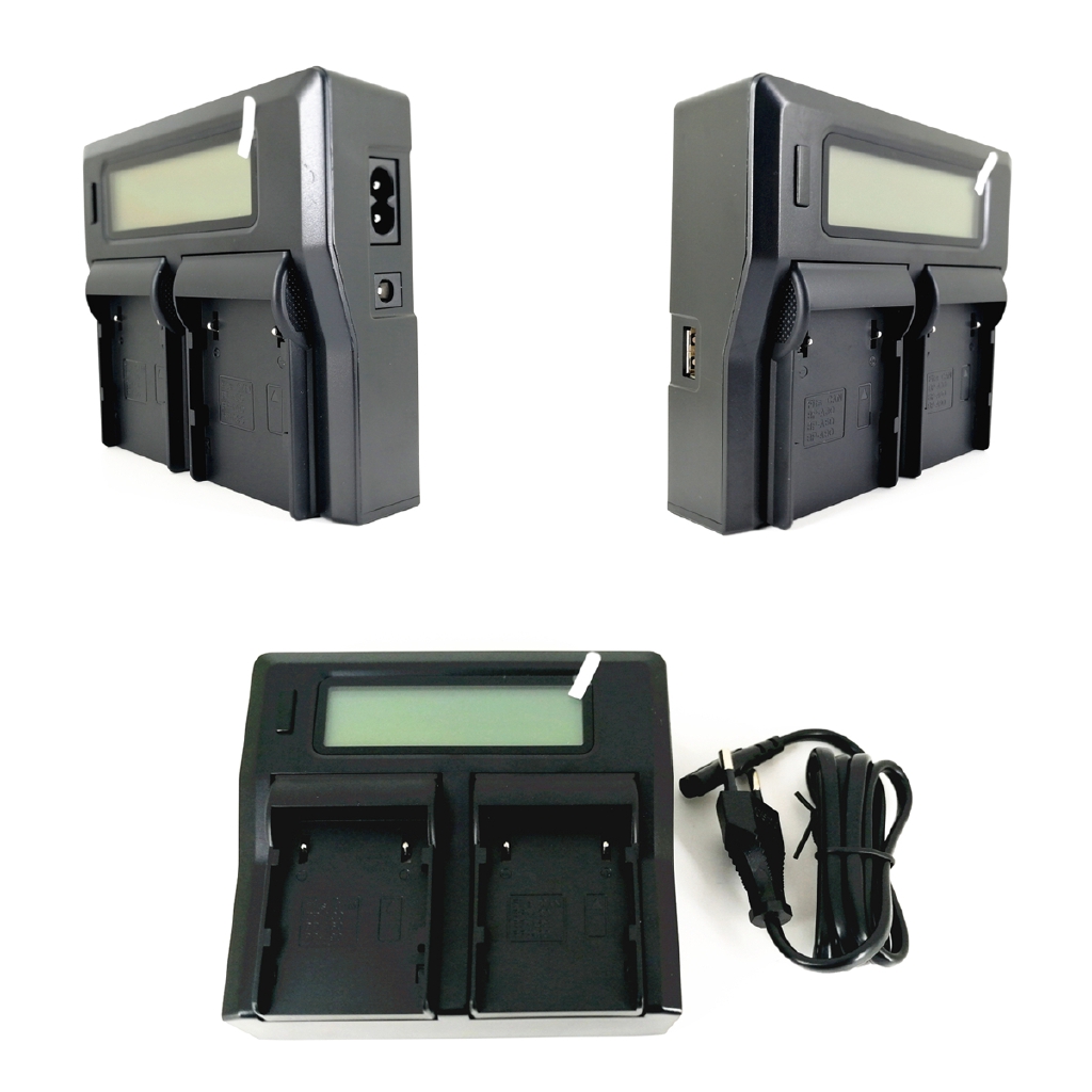 Bộ sạc 2 pin của máy ảnh Canon BP-A30 A60 A90 C500II C300 Mark II C200B