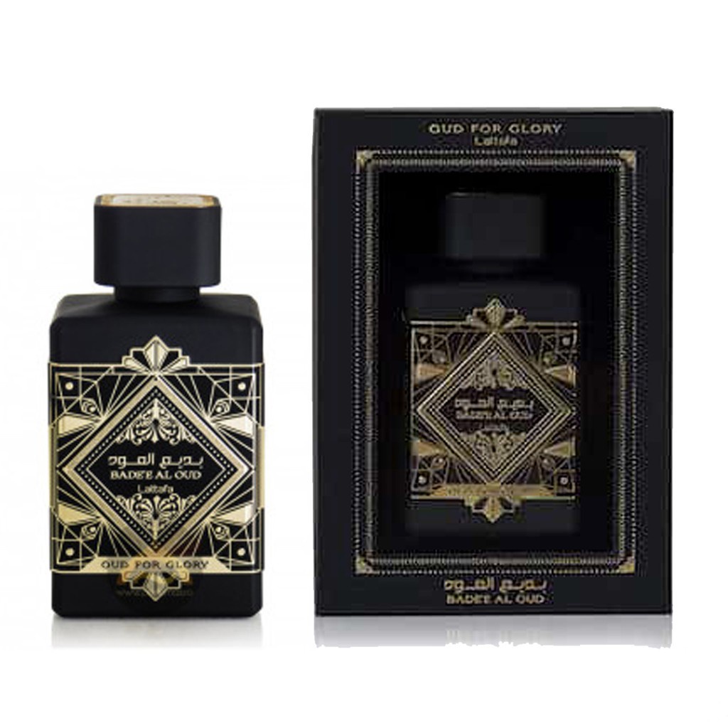 Lattafa Badee Oud_ Nước Hoa Dubai Unisex Lattafa Bade’e Al Oud 100ml Mùi Hương Sành Điệu tông gỗ Trầm hương ấp áp