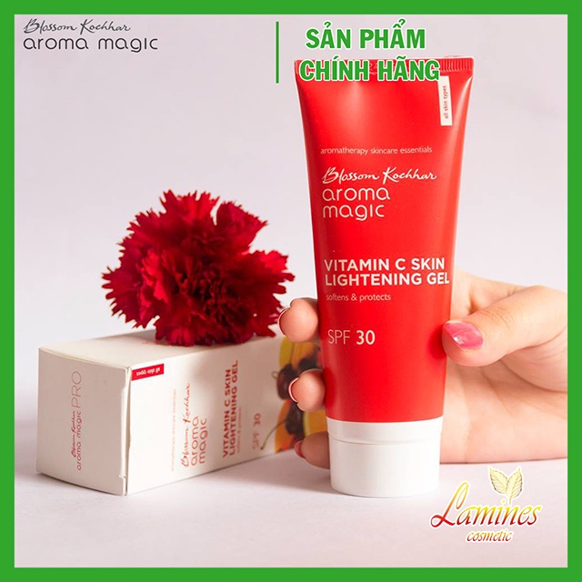 Gel dưỡng sáng da Aromamagic Vitamin C | Aroma Magic Vitamin C Skin Lightening Gel 100ml | Dòng PRO