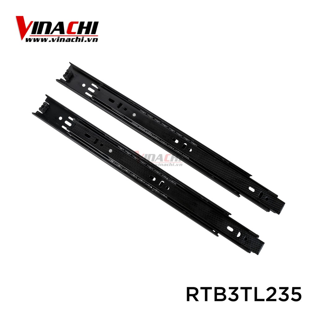 Ray trượt bi 3 tầng thép sơn tĩnh điện loại 2-