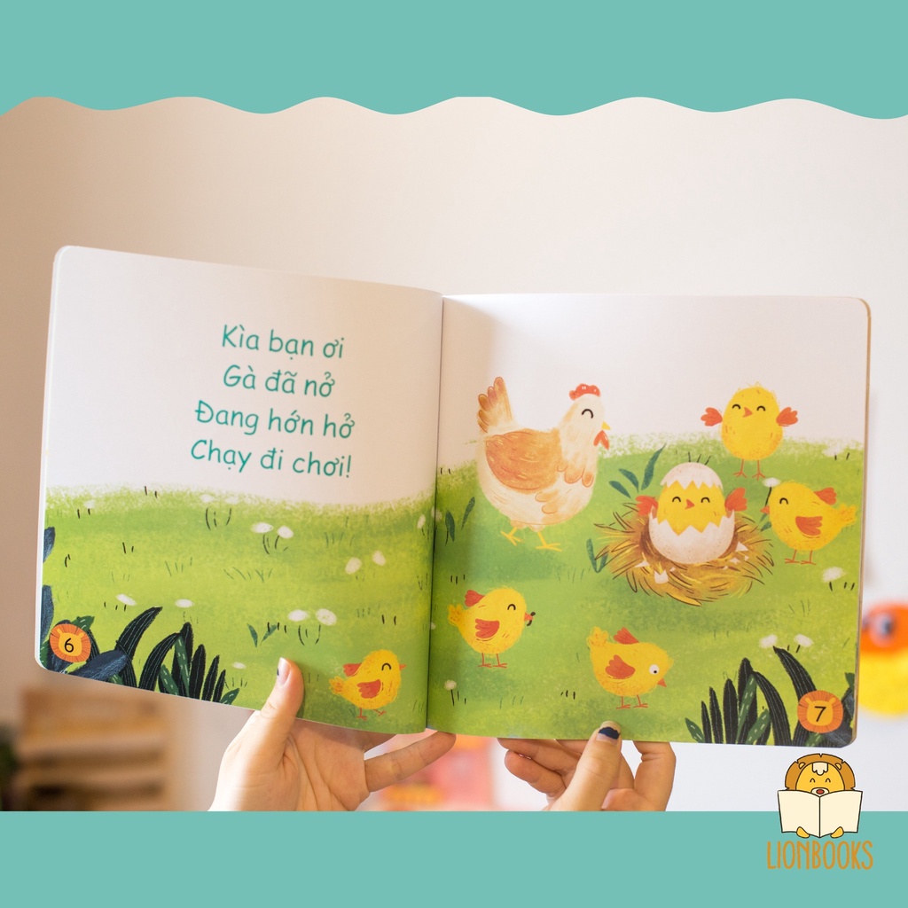 Combo Sách Thơ Cho Bé tập nói, tập đọc phát triển vốn từ vựng, dễ đọc, dễ thuộc phù hợp 0-6 tuổi - Lionbooks