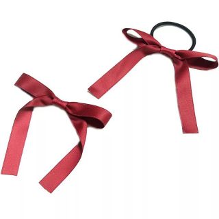 Cột tóc nơ ruy băng basic 🎁