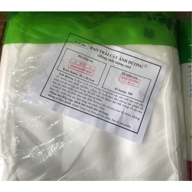 100 Túi 30x30cm Túi Bọc Trái Cây Bưởi Diễn