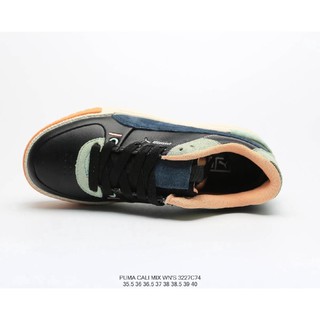 [ NEW ] | Full Size| PUMA CALI SPORT MIX New Sandwich Dày Giày đế thô hoang dã Màu 2 Cao Cấp New 👟 NEW