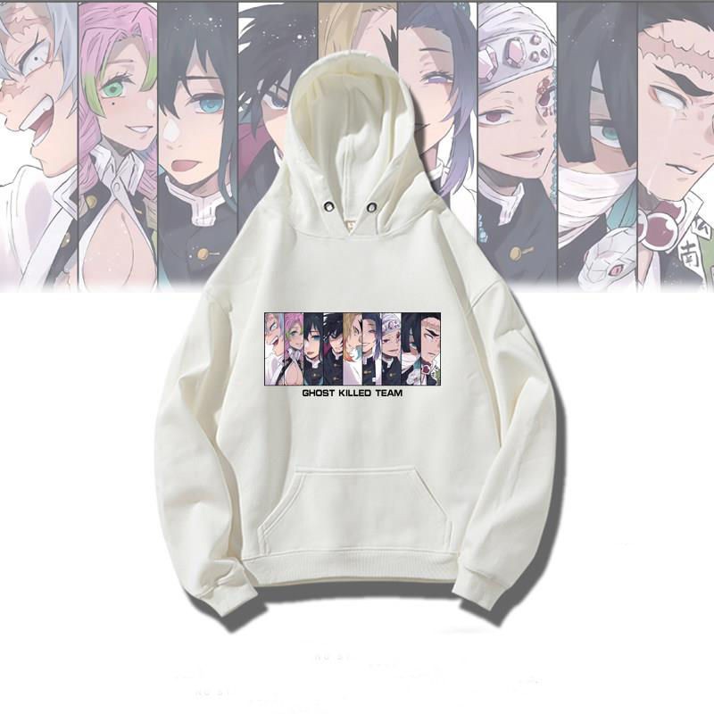 Áo hoodie tay dài in họa tiết hoạt hình Demon Slayer | BigBuy360 - bigbuy360.vn