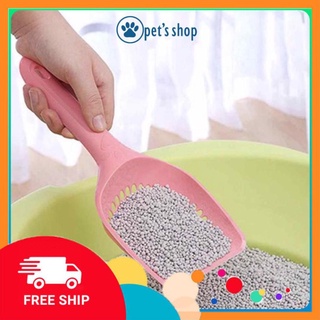 Xẻng Nhựa Lọc Cát Vệ Sinh Cho Mèo - Xẻng Hót Phân Mèo