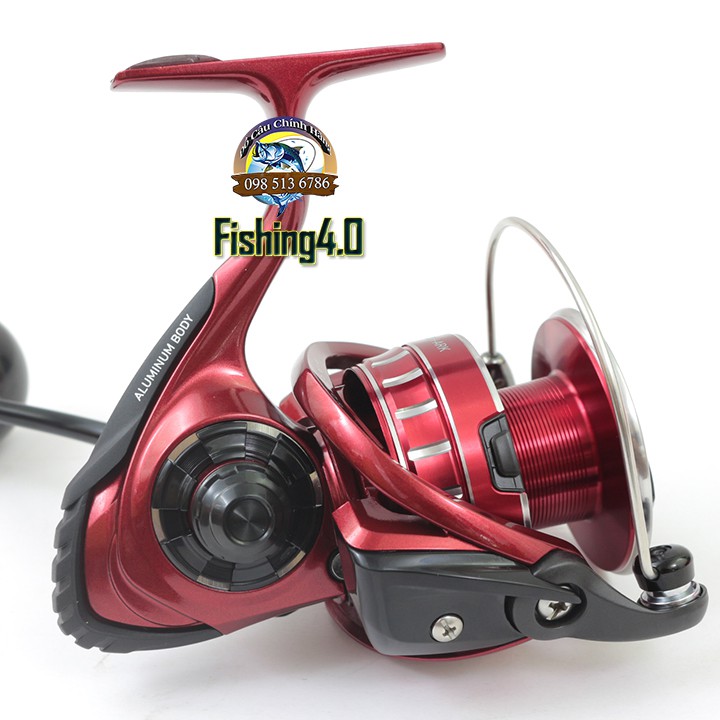 MÁY CÂU DAIWA BGRR - LT 3000D - XH - LT 5000D - CXH - LT 6000D - H - LT 8000P ( BG ĐỎ ) - SIÊU PHẨM 2020 - SIÊU NHẸ - SI