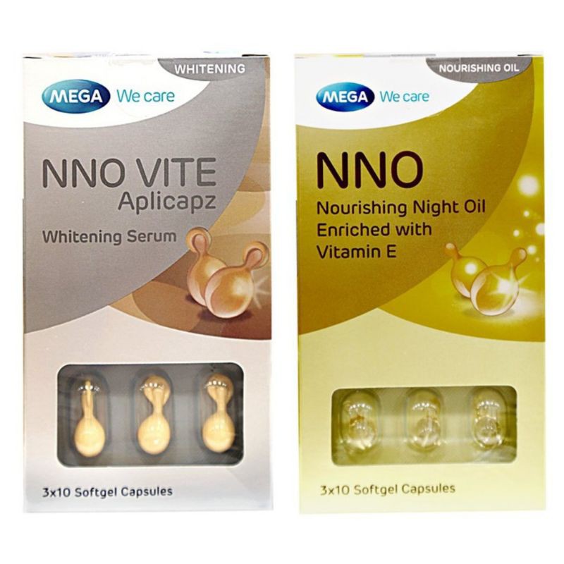 Viên Dưỡng Da NNO Vitamin E & NNO Vite Dưỡng Trắng Da (Hộp 30 viên)