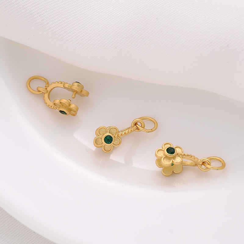 Khóa Kẹp Dây Chuyền Bằng Đồng Mạ Vàng 18K diy An Toàn Tiện Dụng