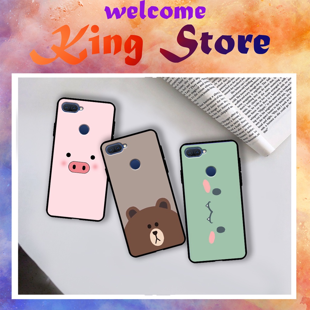 [Sale] Ốp lưng Oppo A1k/Oppo A3s/Oppo A5s/Oppo A7/Oppo A12 in hình động vật ngộ nghĩnh