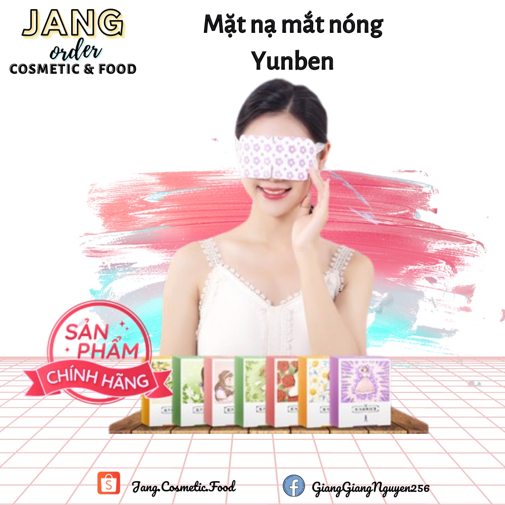 [Jang.CF] MẶT NẠ MẮT NÓNG HÃNG YUNBEN