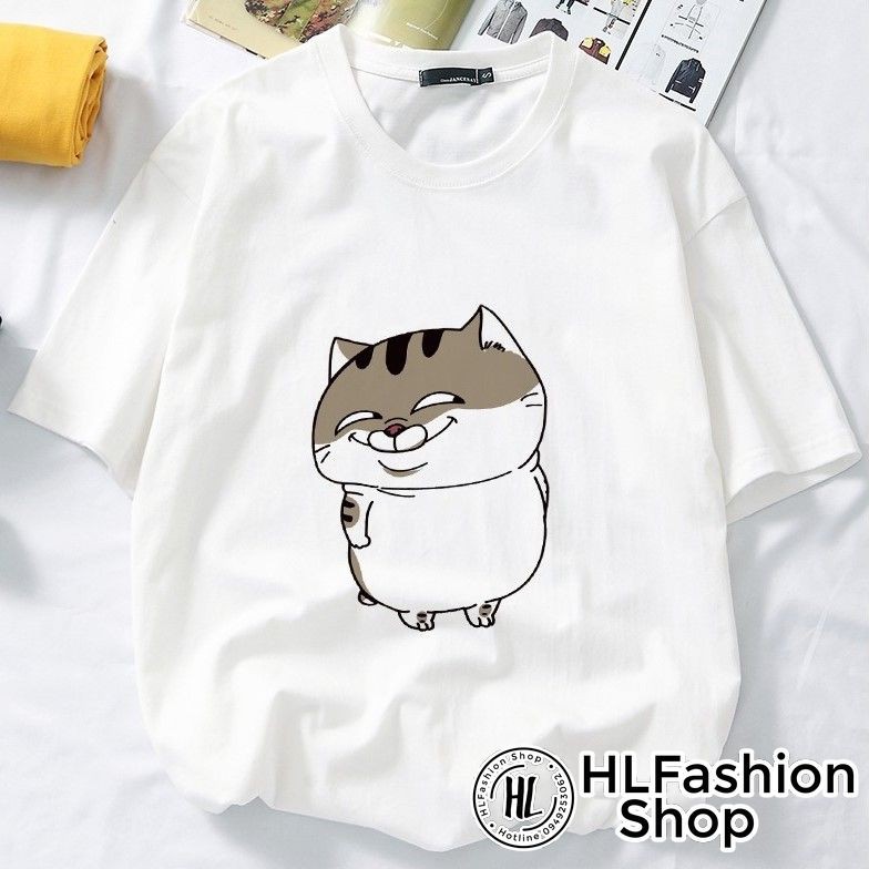 Áo thun tay lỡ form rộng unisex Ami Bụng Bự vẻ mặt tỏ ra nguy hiểm, áo phông HLFashion