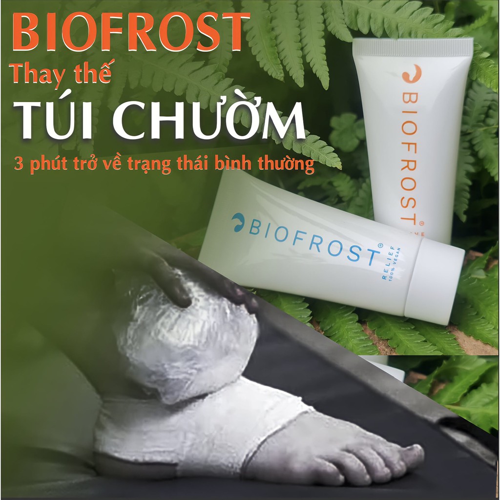 GEL LẠNH XOA BÓP GIẢM ĐAU NHẬP KHẨU PHẦN LAN BIOFROST RELIEF- GEL GIẢM ĐAU TỐT NHẤT THẾ GIỚI NHẬP KHẨU PHẦN LAN