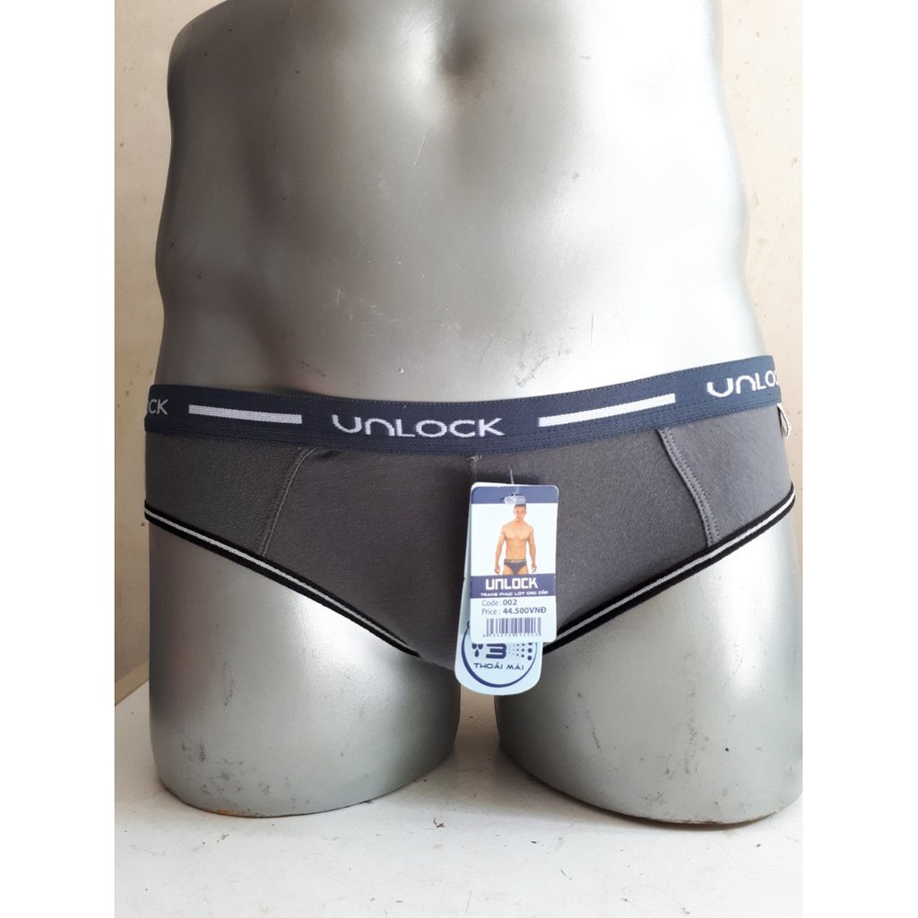 Quần Lót Nam UNLOCK -2 Lưng Thun Kháng Khuẩn Cao Cấp