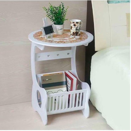 BÀN TRÒN GỖ LẮP GHÉP - Kệ đầu giường phòng ngủ - Kệ Cafe phòng khách ( Gía tốt ) | BigBuy360 - bigbuy360.vn