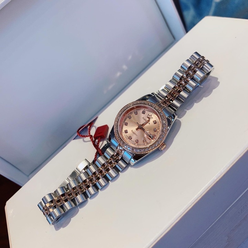 Đồng hồ nữ Amica A46 size 26mm full màu