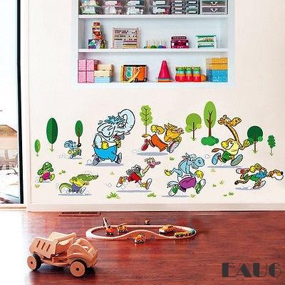 Hình Dán Decal Trang Trí Nội Thất Hình Những Câu Nói Tiếng Anh (6 Tấm)