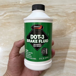 Dầu Thắng Johnsen Premium DOT 3 Brake Fluid 355ml
