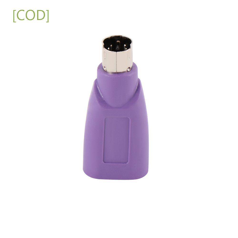 Đầu Nối Chuyển Đổi Ps2 Cổng Usb Bằng Pvc Bền Bỉ Nhiều Màu Cho Bàn Phím Và Chuột Máy Tính