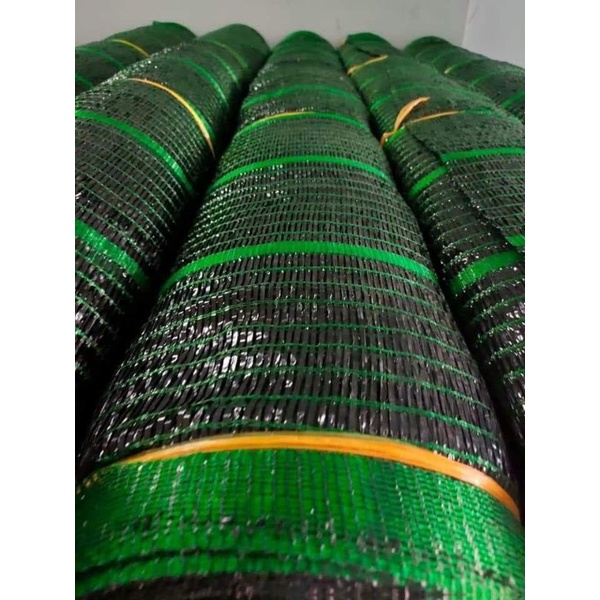 Lưới Che Nắng Thái Lan khổ rộng 2m/3m/4m Màu xanh hoặc đen