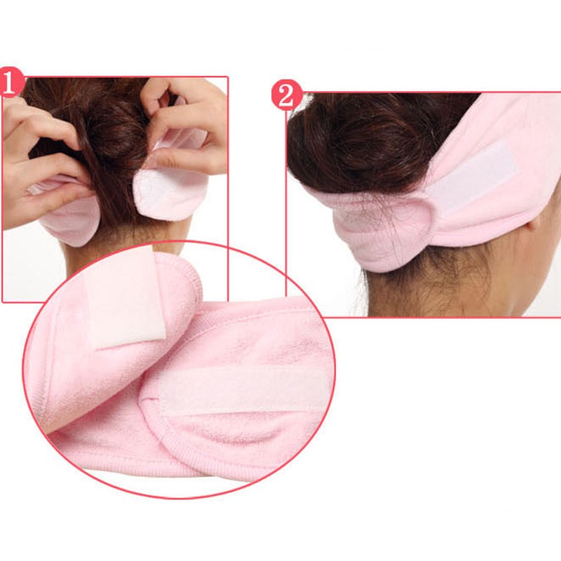 New Wash Face Makeup SPA Women Sweat Elastic Soft Headbands Hair Band