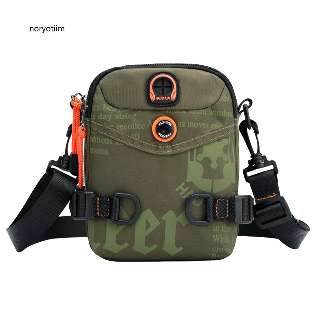 Túi đeo hông thể thao in chữ dành cho nam