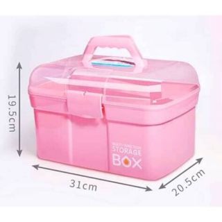 Cốp nhựa đựng đồ trang điểm, nail