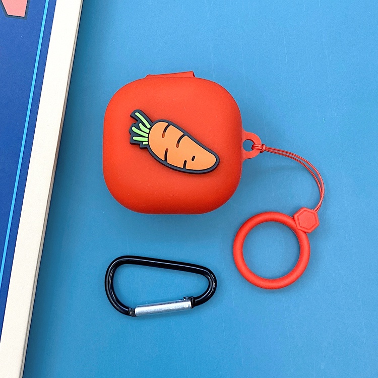 Vỏ bảo vệ hộp sạc tai nghe Samsung Galaxy Buds Live kèm dây đeo tiện dụng